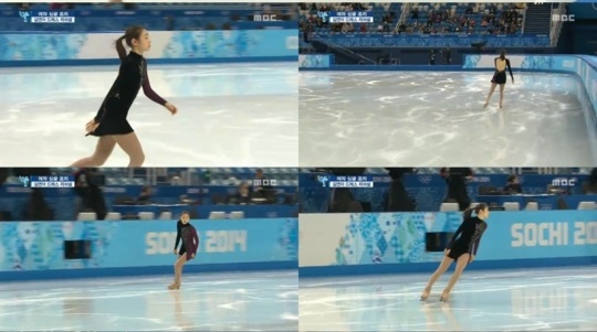 ▲김연아프리드레스리허설경기시간
