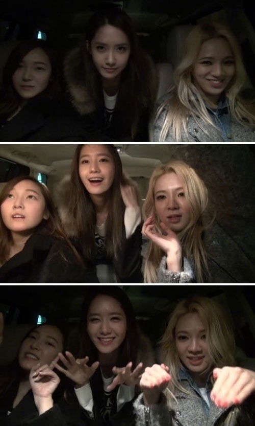 ▲소녀시대밴영상(사진=소녀시대홈페이지)