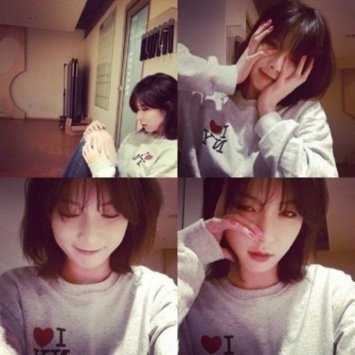 ▲현아연습실셀카(사진=현아인스타그램)