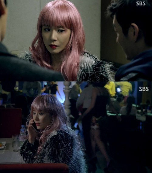▲신의선물이보영핑크머리(사진=SBS'신의선물'화면캡처)