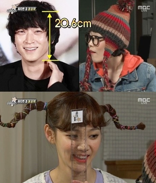 ▲윤승아얼굴크기(사진=MBC'섹션TV연예통신'방송캡쳐)