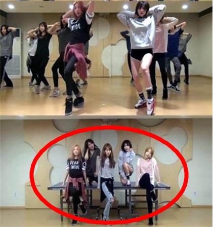 ▲포미닛안무영상
