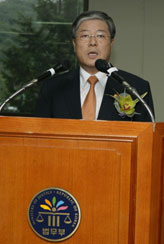 ▲김성호전법무부장관