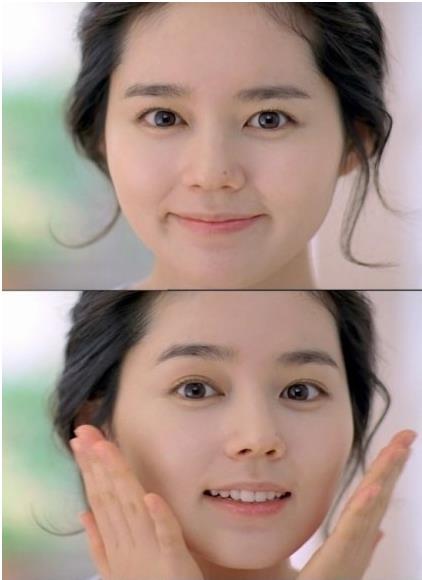 ▲한가인(사진=CF영상캡쳐)