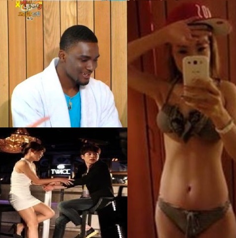▲해피투게더샘오취리(사진=kbs2캡쳐,오나미트위터,MBC앙큼한돌싱녀)