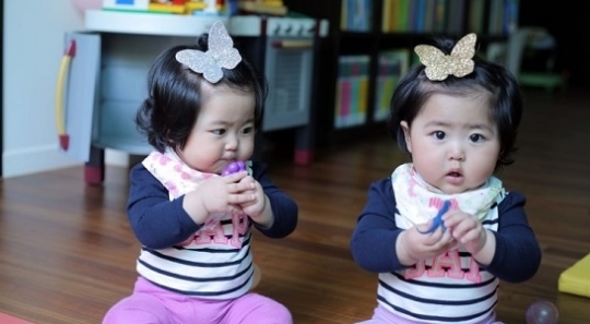 ▲슈쌍둥이(사진=슈블로그)