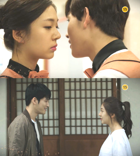 ▲백진희임시완김재중(사진=MBC‘트라이앵글’캡처)