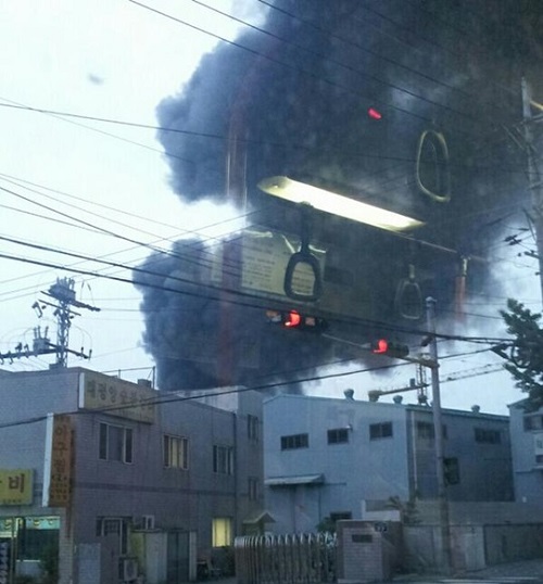▲부산감전동화재(사진=트위터캡처)