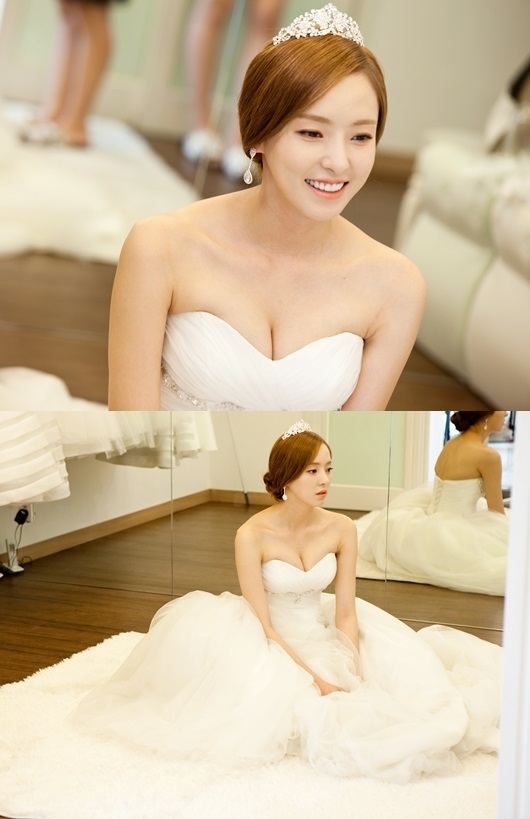 ▲이다희웨딩드레스.(사진=김종학프로덕션,KBS미디어)