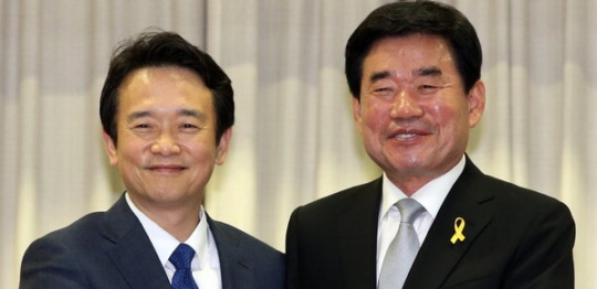 ▲남경필,김진표(사진출처=한경TVDB)