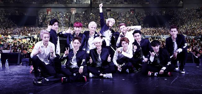 ▲엑소(EXO)(사진=SM엔터테인먼트)