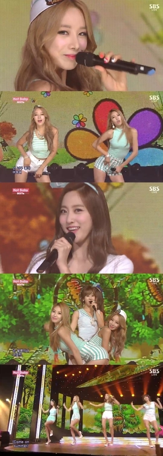 ▲인기가요베스티(사진=SBS방송화면)