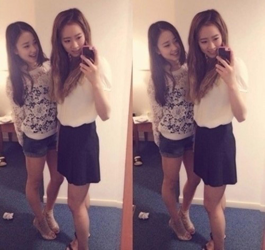 ▲손연재김윤희트위터