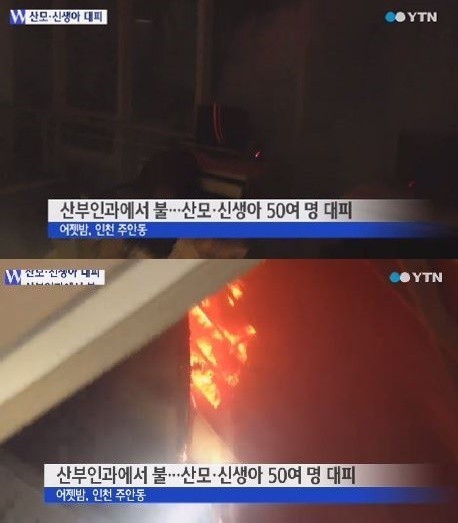 ▲산부인과불(사진=YTN방송캡처)