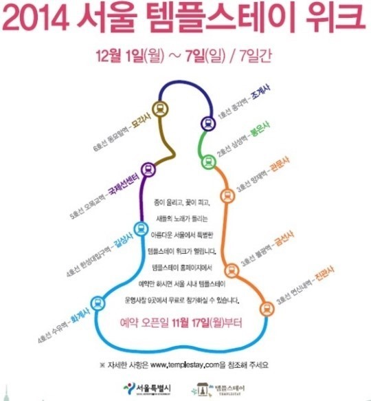▲서울무료템플스테이제공(사진=템플스테이홈페이지)