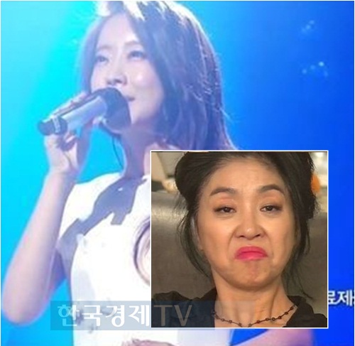 ▲가수양파김부선(사진=방송캡처)