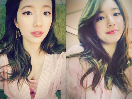 수지 이민호 열애인정 뒤 첫 셀카...'커밍순?'