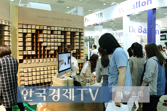 ▲서울커피엑스포부스전시(촬영=윤은호기자)