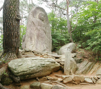 광주 삼국시대 유물 발굴 ‘1200년 보존 마애불 입상’