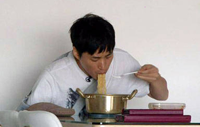 쇼미더머니4 타블로, 라면 폭풍먹방