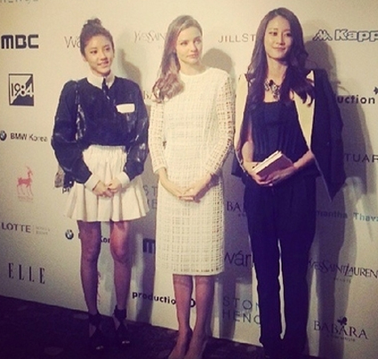 미란다커-손담비, '우월한 유전자들 인증 너무 매력적!'