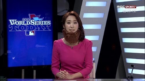 김선신, 방송 중 수염 굴욕 사건이?