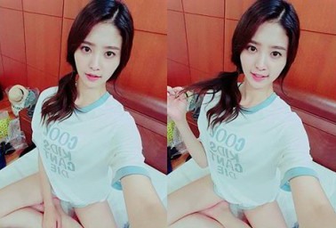 툰드라쇼 정화, ‘일상 셀카 속 하의실종 꿀피부 매력’