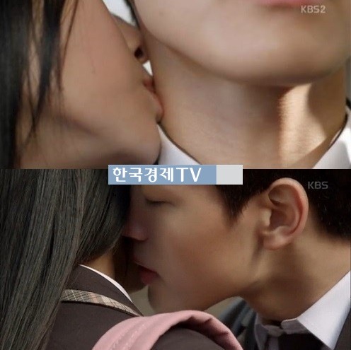 여진구, 설현 목에 키스를? 장면 보니