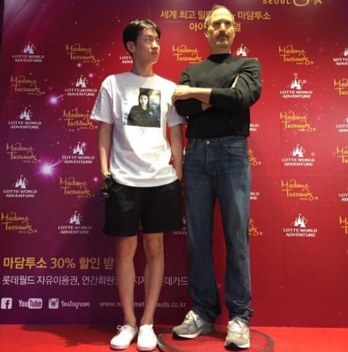 쇼미더머니4 한해, 스티브 잡스와 인증샷 "친분도 있네?"