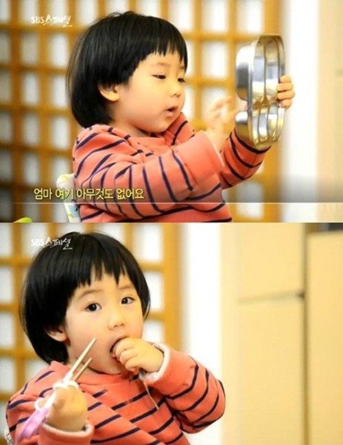 이영애 딸 승빈, 과거 불고기 폭풍 흡입 "귀여워"