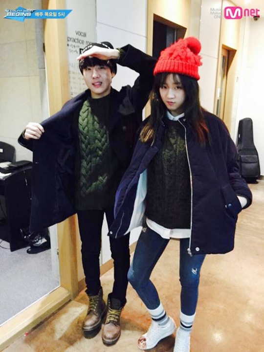 유승우, 박보람과 '커플룩?'
