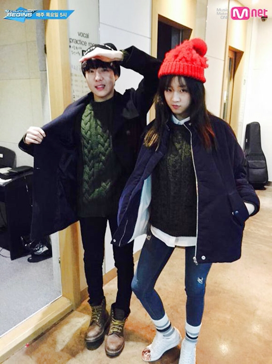 유승우, 박보람과 '커플룩?'