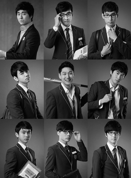 ▲연극'모범생들'출연진_이다엔터테인먼트제공