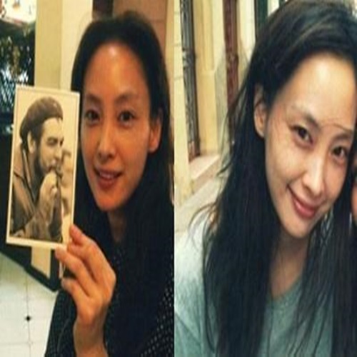 이나영 임신, 과거 여행 중 찍은 민낯 셀카 '무결점 꿀피부'