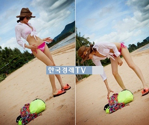택시 백승혜 '시스루+하의실종' 매치업 의상...입은거야 벗은거야