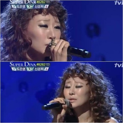 도은영, '슈퍼디바' 4강 진출 모습 '시선집중'