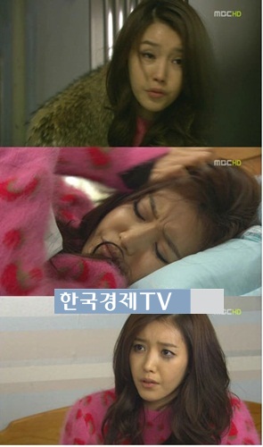 용팔이 채정안, 떡실신 연기 장면 보니 '반전 매력'