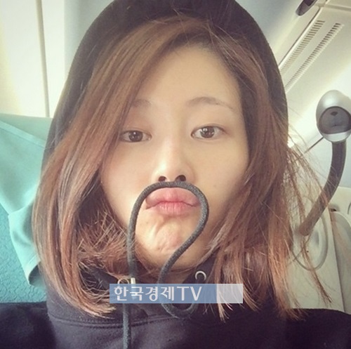 해피투게더 이현이, 엽기 수염 셀카 '폭소'