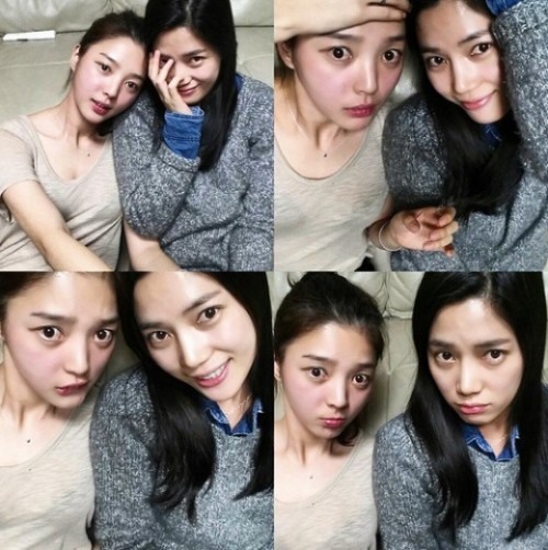 권다현, 엄현경과 셀카 속 돋보이는 '민낯'