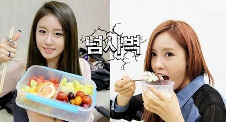 티아라 태도논란, '고기 먹는 멤버 과일 먹는 멤버 극과극 식단