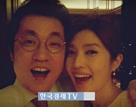 더지니어스 김경란 결혼 전 김상민 의원과 셀카 보니