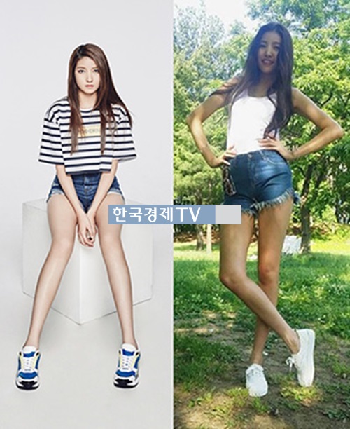여자친구 소원, 각선미 이 정도 일 줄