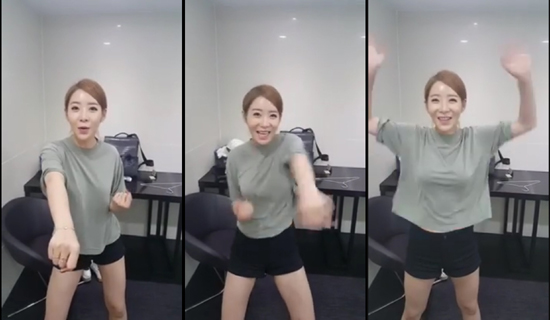 개콘 안소미, 단디 '명치존쎄때' 섹시 애교 응원! '대박나세요'