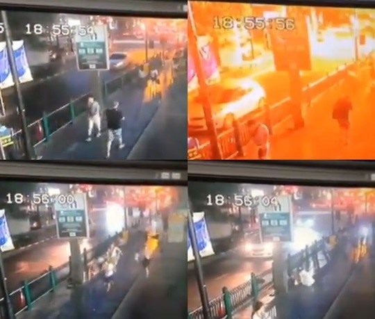 방콕 폭발, 당시 CCTV 영상 보니 '충격적'