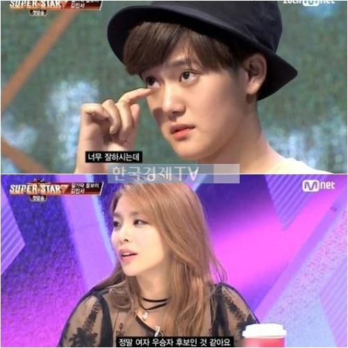 슈퍼스타K7, 김민서 무대 보며 에일리 화난 이유는?