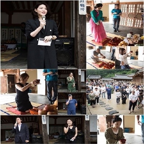 사임당 이영애, 고사 현장 보니?...'미모 여전하네'