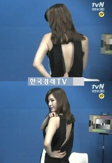 박은지, 갑자기 원피스 지퍼를 내리더니…헉