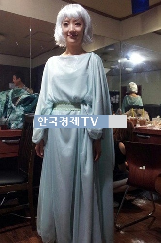장소연, 백발 분장..겨울왕국 엘사 보는 줄