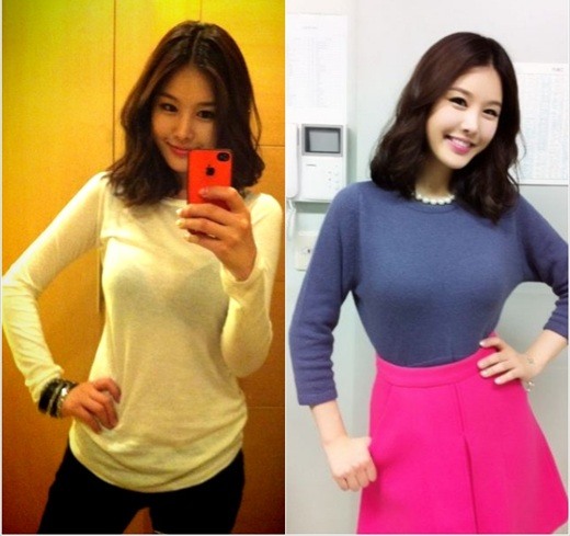 택시 박은지, 기상캐스터 시절 인형미모 보니
