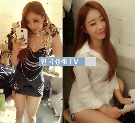 슈가맨 경리, ‘와이셔츠 단추 풀어헤친 채…가슴골 과시’